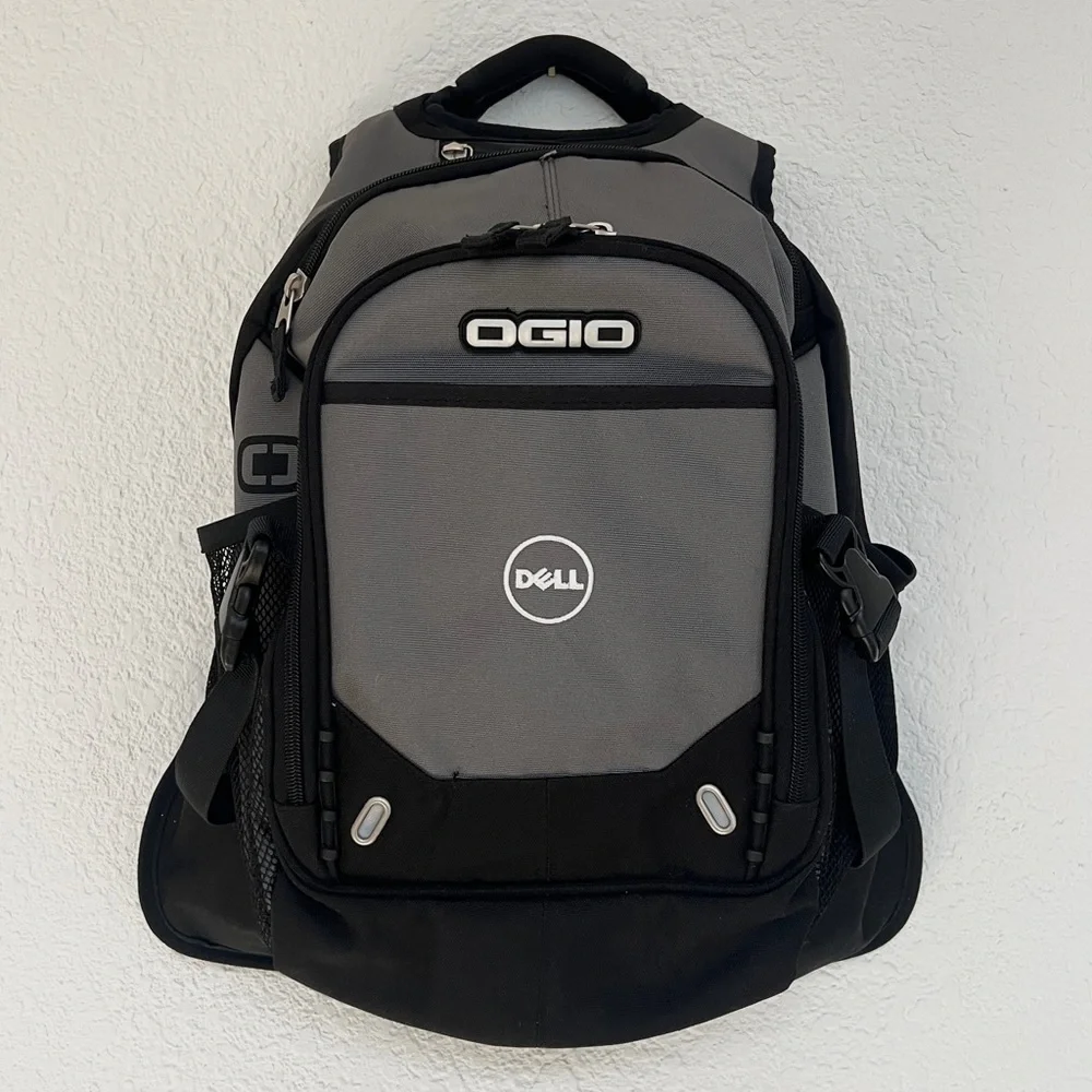OGIO grey black laptop backpack